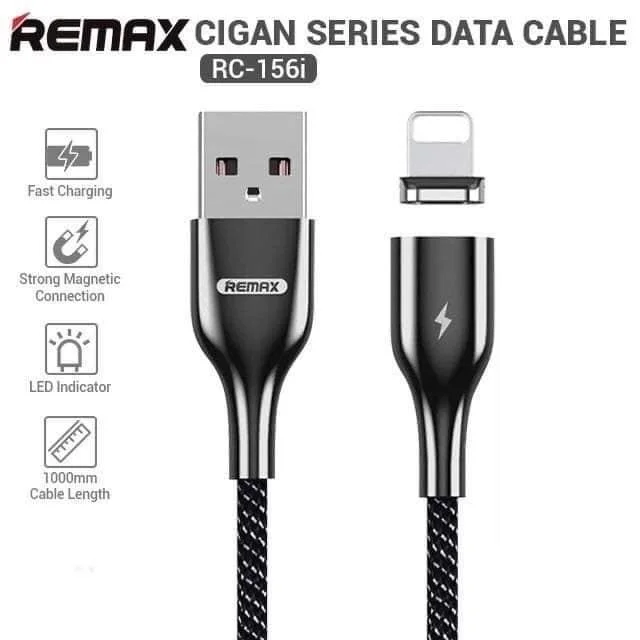 REMAX-RC-156I Magnetic Detachable Cable for iPhone ? 1 Meter