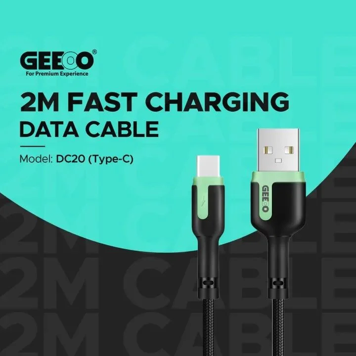GEEOO DC-20 Fast Charging Type-C Data Cable