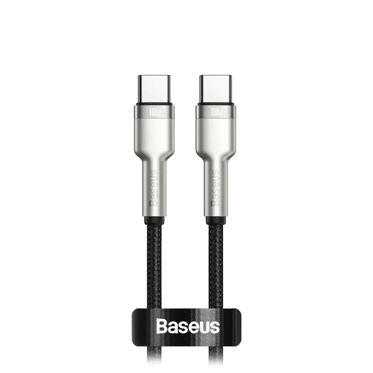 Baseus Cafule Series Metal Data Cable Type-C to Type-C 100W Black