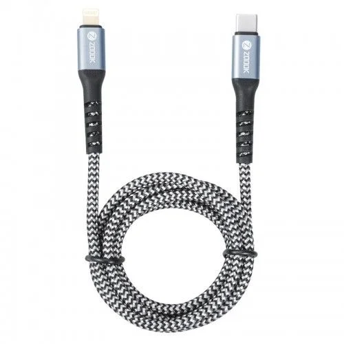 ZOOOK Superfast 20W i USB Type-C to Lightning Fast Charging Cable