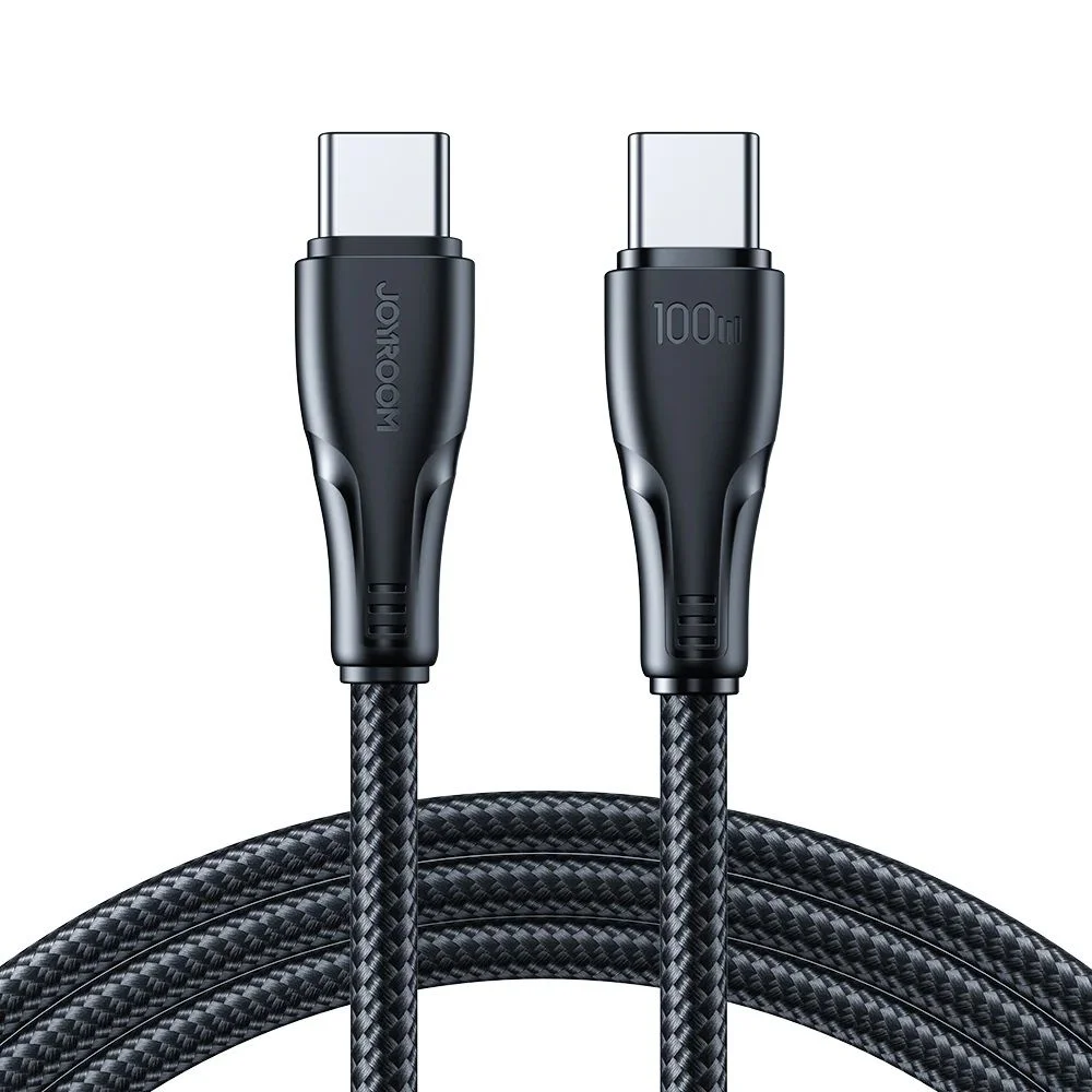 JOYROOM S-CC100A11 Nylon Type-C To Type-C Cable 100W-1.2M