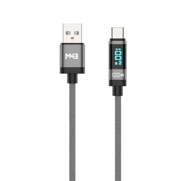 MKB UC100 Braided 100W PD3.1 Data And Charging Cable