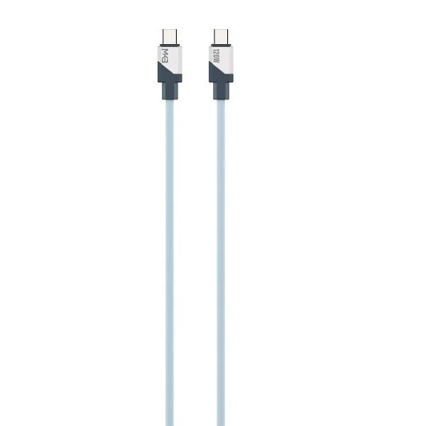 MKB C120 Silicone 120W TYPE-C to TYPE-C Data Cable