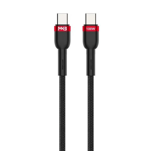 MKB C101 Braided 100W TYPE-C to TYPE-C Cable