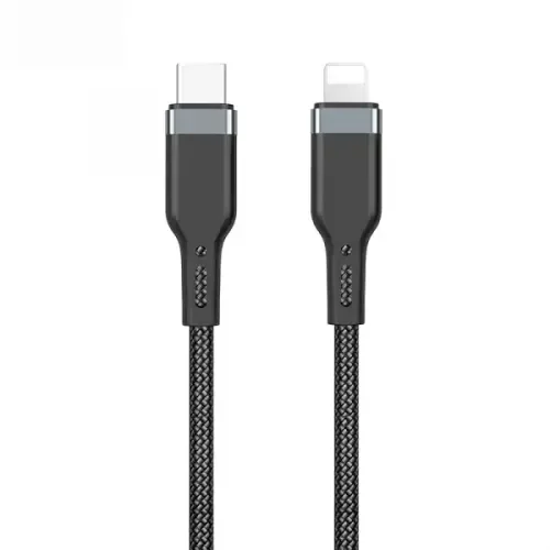 WiWu PT04 Platinum Cable Type C To Lightning 2M  Black Color