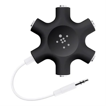 Belkin RockStar 5-Jack 3.5 mm Audio Headphone Splitter