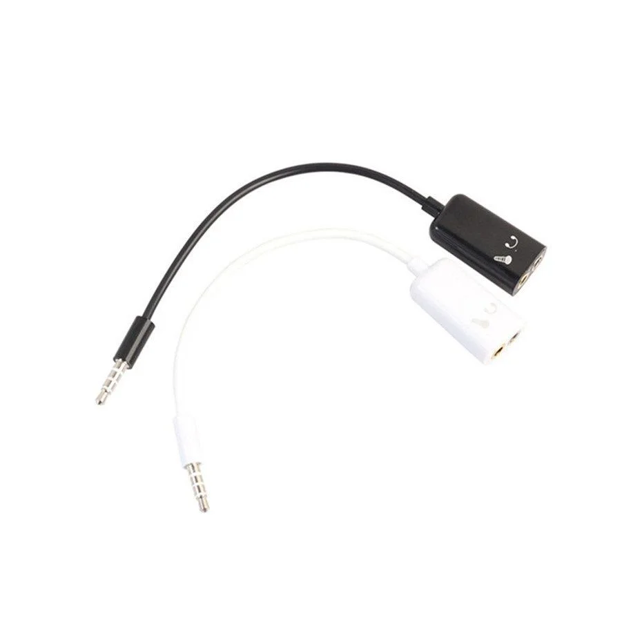 3.5mm Stereo Audio Headphone and Microphone Converter