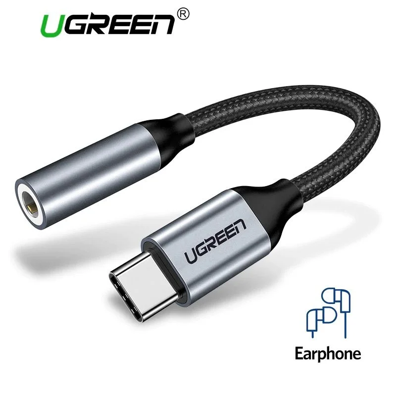 UGreen Type C to 3.5mm Jack Earphone Converter Cable