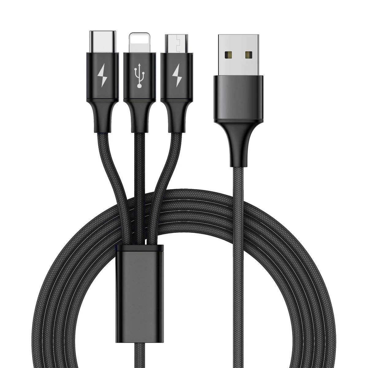 Baseus 3 in 1 Universal  Multi USB Cable (CAMLT-SU01)