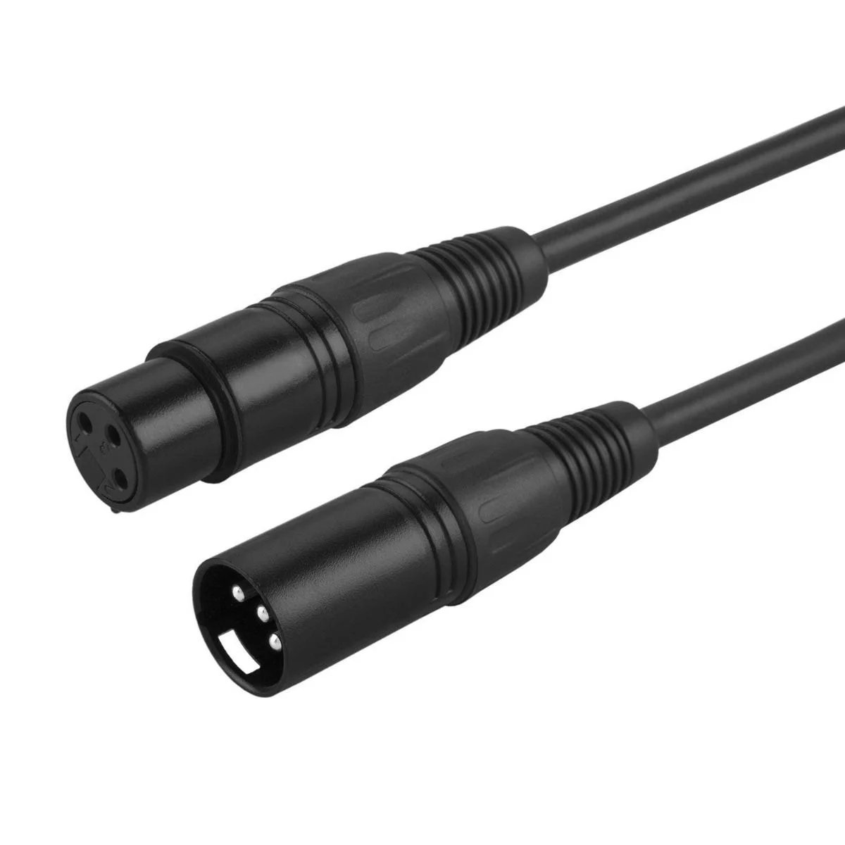 XLR Male to XLR Female Cable For Microphone (8 Feet)