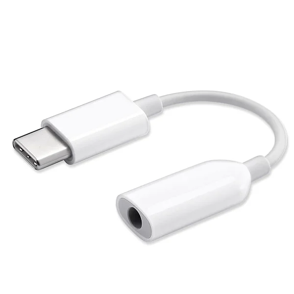 Original Xiaomi Type-C USB to 3.5mm Audio Cable - White