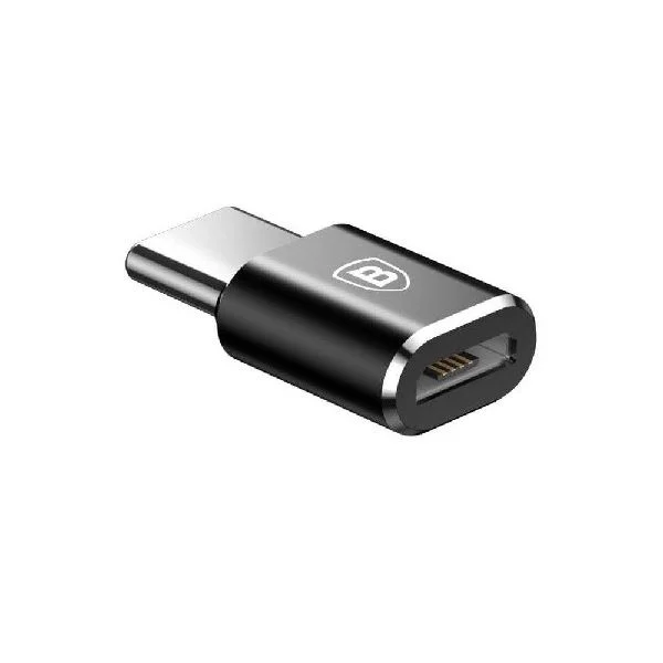 Baseus Micro USB Female To Type-C Male Adapter Converter (CAMOTG-01)