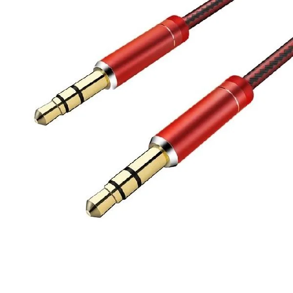 LDNIO 3.5mm To 3.5mm Audio AUX Cable Red (LS-Y01)
