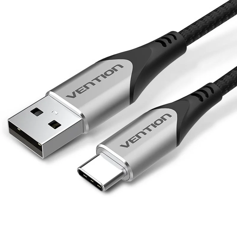 Vention COKBD USB 2.0 A Male to C Male Cable 0.5M Black PVC Type