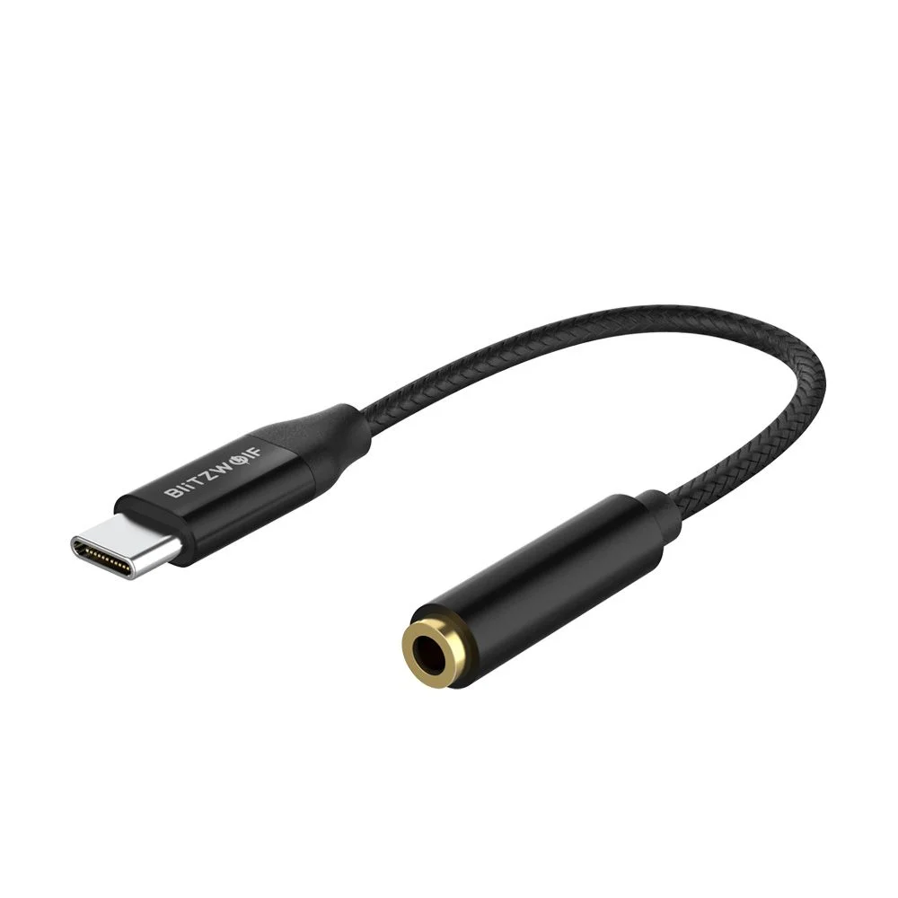 BlitzWolf BW-AA2 USB C to 3.5mm Audio Adapter