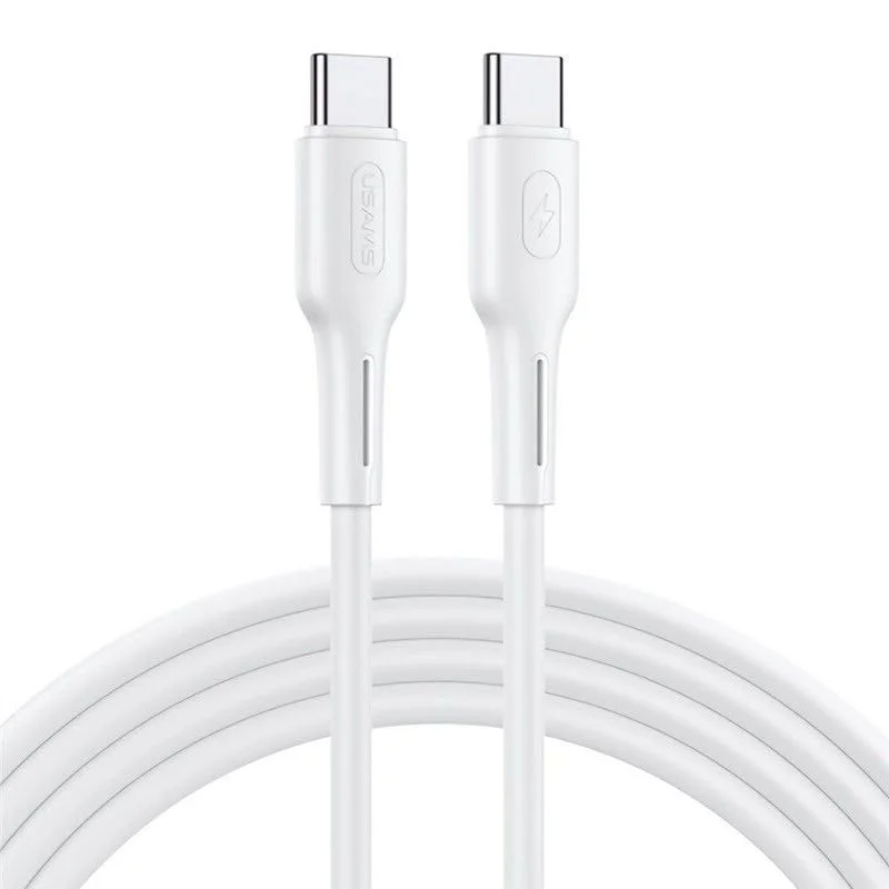 USAMS US-SJ459 U43 Type-C to Type-C 100W PD Quick Charge Data Sync Charging Cable