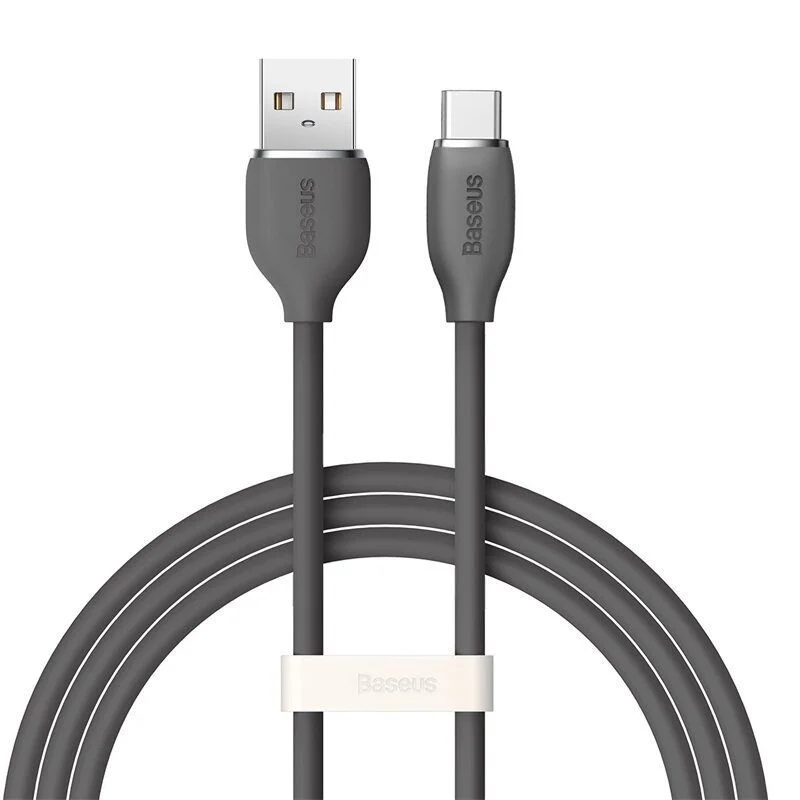 Baseus CAGD030001 100W Type-C to Type-C Jelly Liquid Silica Gel Fast Charging Data Cable (1.2M/3.9 Feet)