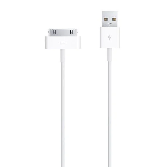 Apple 30-Pin To USB 2.0 Cable For iPod, iPhone, Or iPad