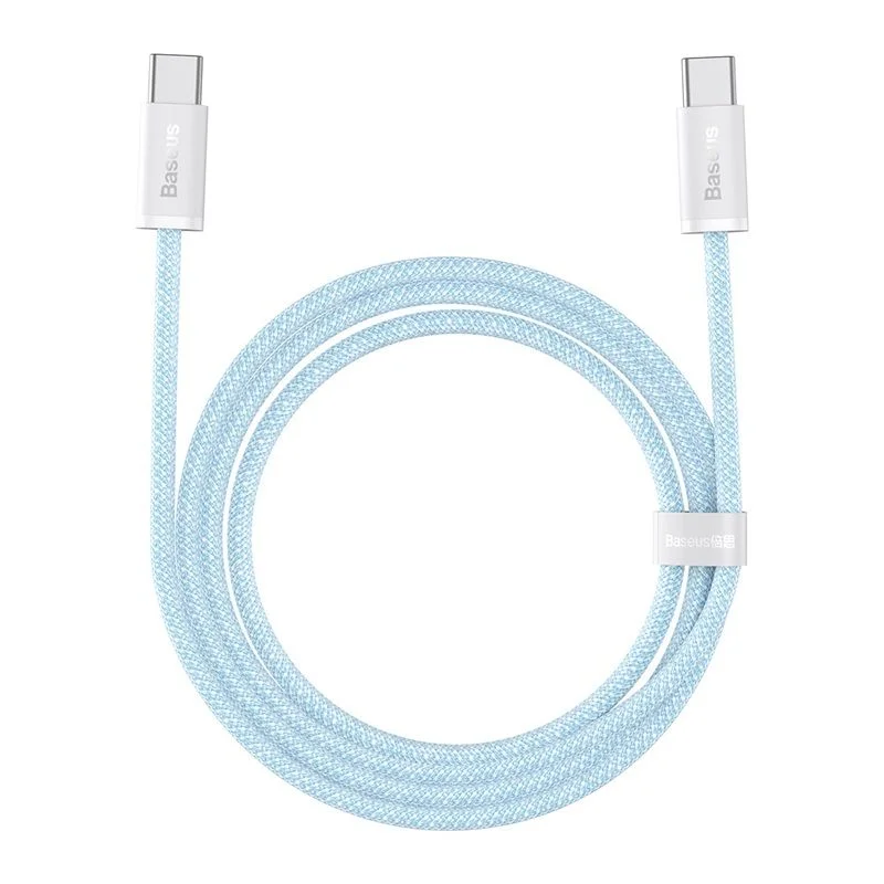 Baseus CALD000202 Dynamic Series 100W Fast Charging Data Cable Type-C to Type-C (2m, White)