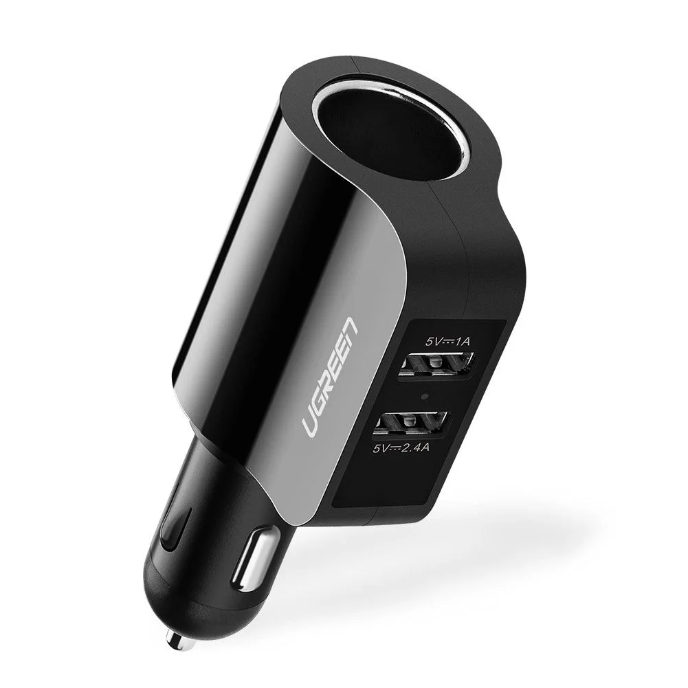 UGREEN 60W Cigarette Lighter USB Car Charger