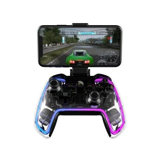 Havit G158BT Pro Transparent RGB Bluetooth Vibration Gamepad