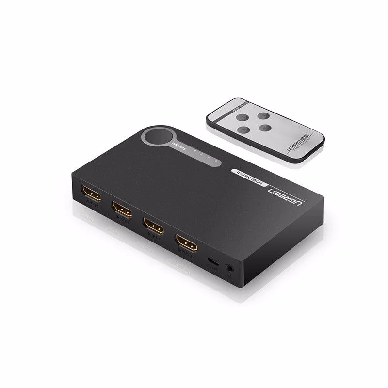 UGREEN HDMI Switch 4K 3 Input x 1 Remote Control Output