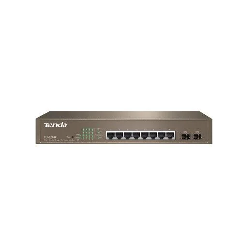 Tenda TE-TEG3210P 8 - Port Gigabit Managed and 2SFP Managed PoE Switch