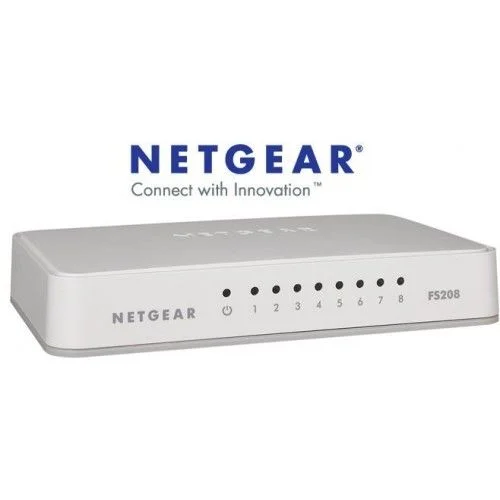 Netgear FS208V2 8 Port 10/100 Unmanage Switch
