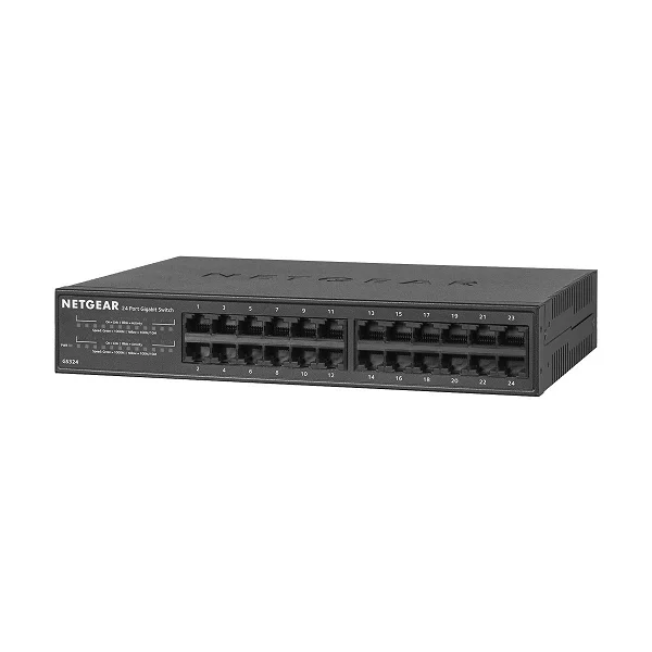 Netgear GS324 24-Port Gigabit Ethernet Unmanaged Switch