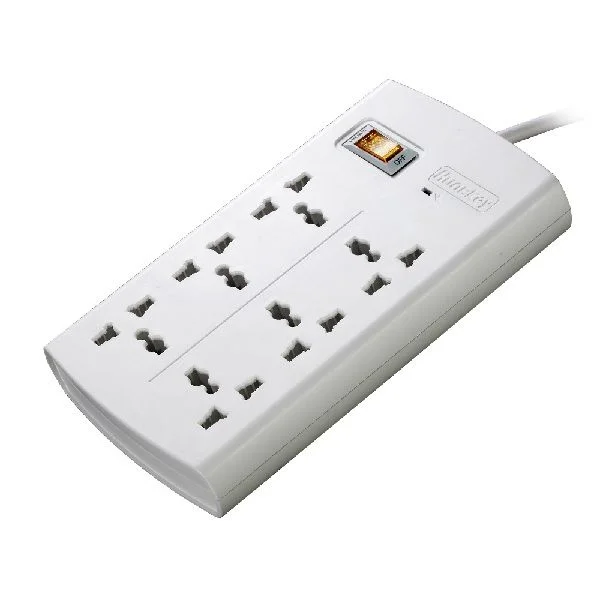 Huntkey Over Load &amp; Surge Protection Power Strip White (SZM-604)