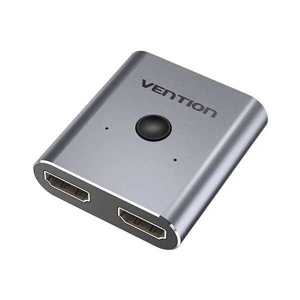 Vention AFUH0 2-Port HDMI Bi-Direction Switcher Silver