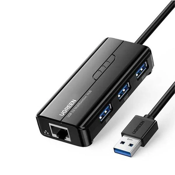 UGREEN USB 3.0 Hub with Gigabit Ethernet Adapter