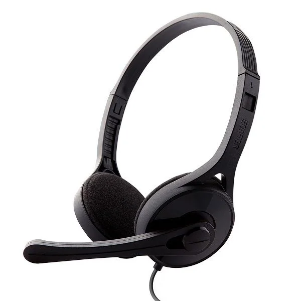 Edifier K550 On-Ear Headphones with Microphone  (Black)