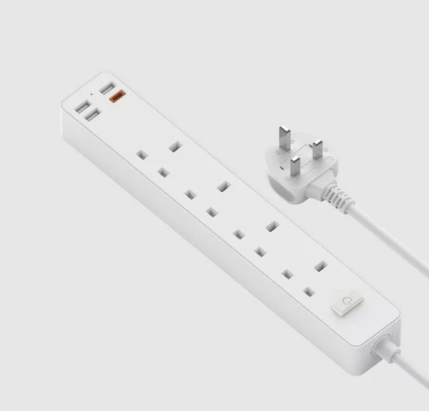 WiWU Power Strip Socket With 4 AC 3 USB 20w PD
