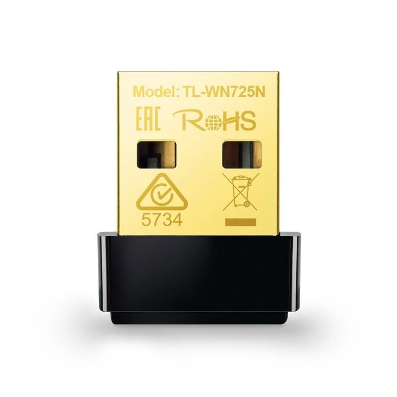 TP-Link 150Mbps Wireless N Nano USB Adapter (TL-WN725N)