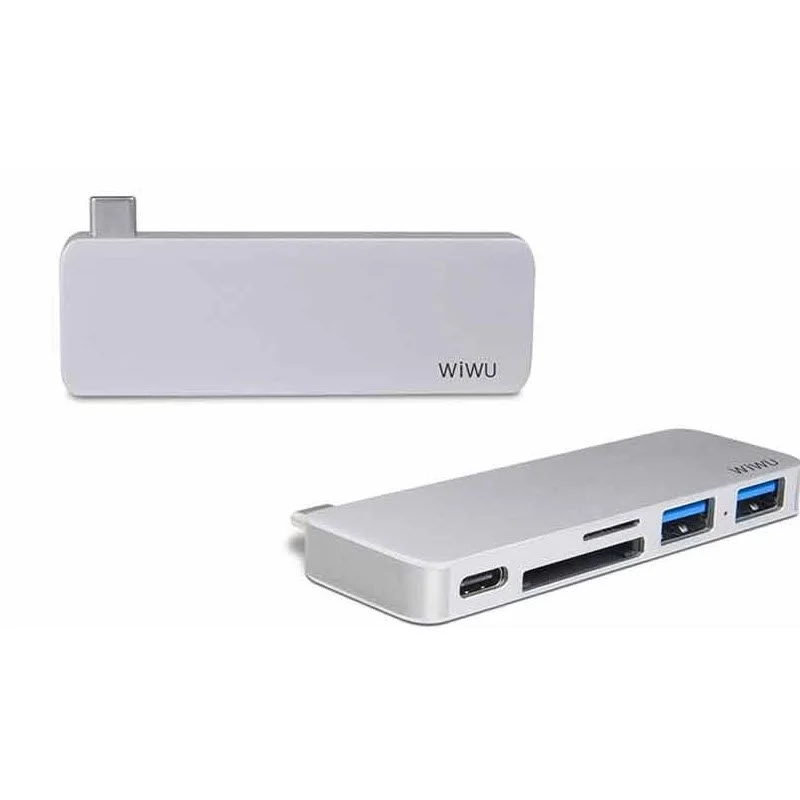 WiWu T6 5 In 1 Multifunctional Type-C Hub