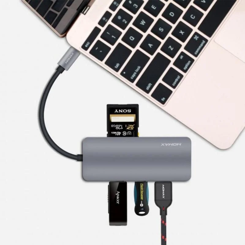 Momax One Link 6-in-1 Type-C Hub