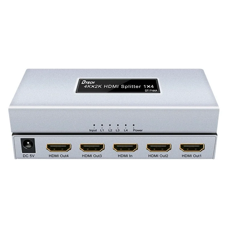 DTECH DT-7144A 4Kx2K 1 input 4 outputs HDMI Splitter