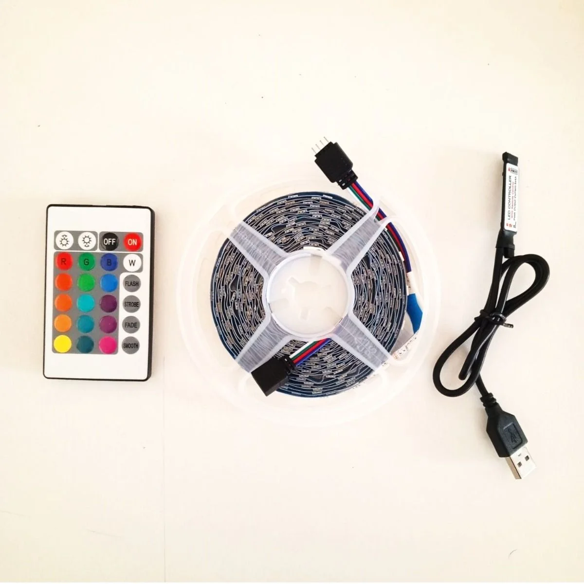 GearUP SL50 5 Meter RGB Strip Light with  Remote