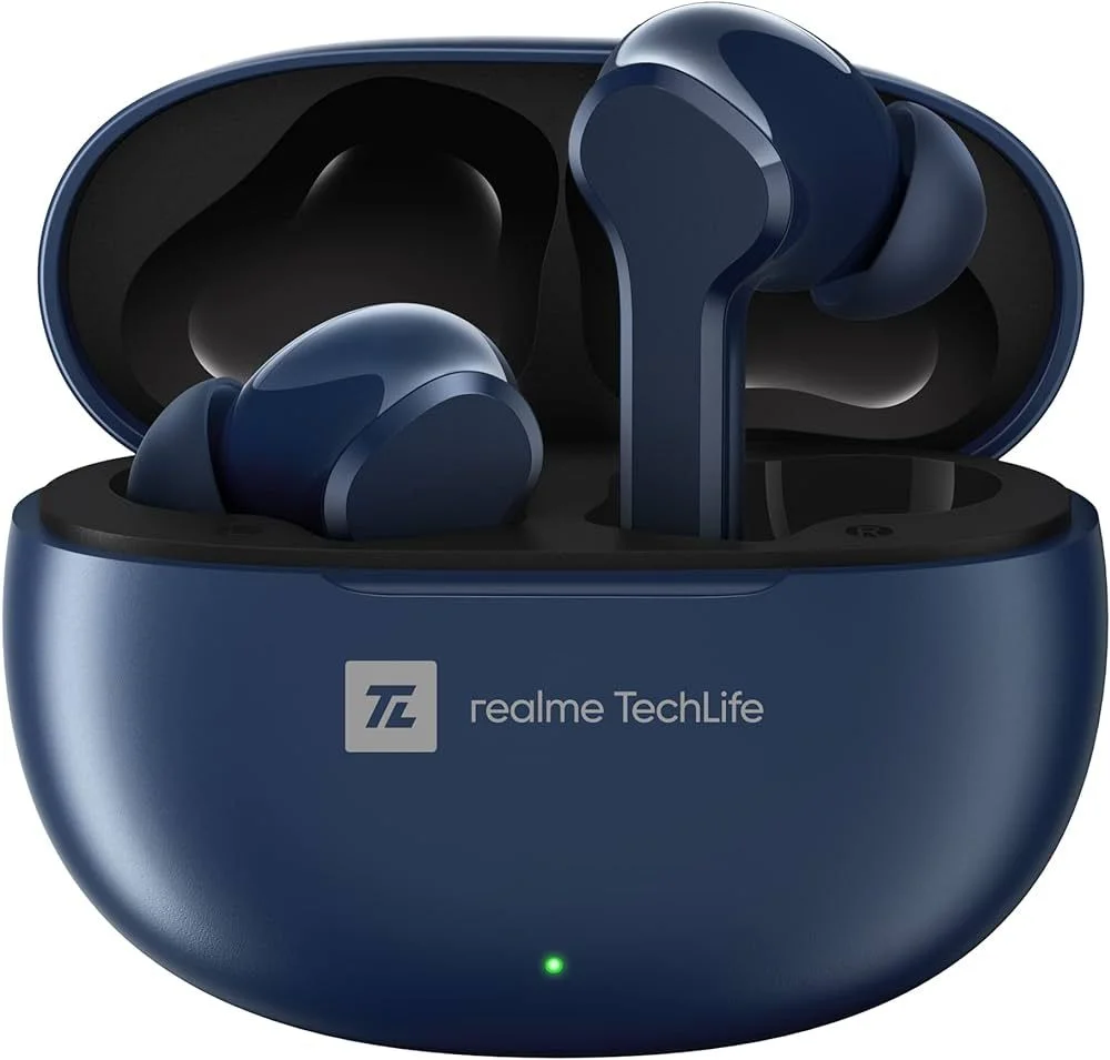 Realme TechLife Buds T100 True Wireless Earbuds- Blue