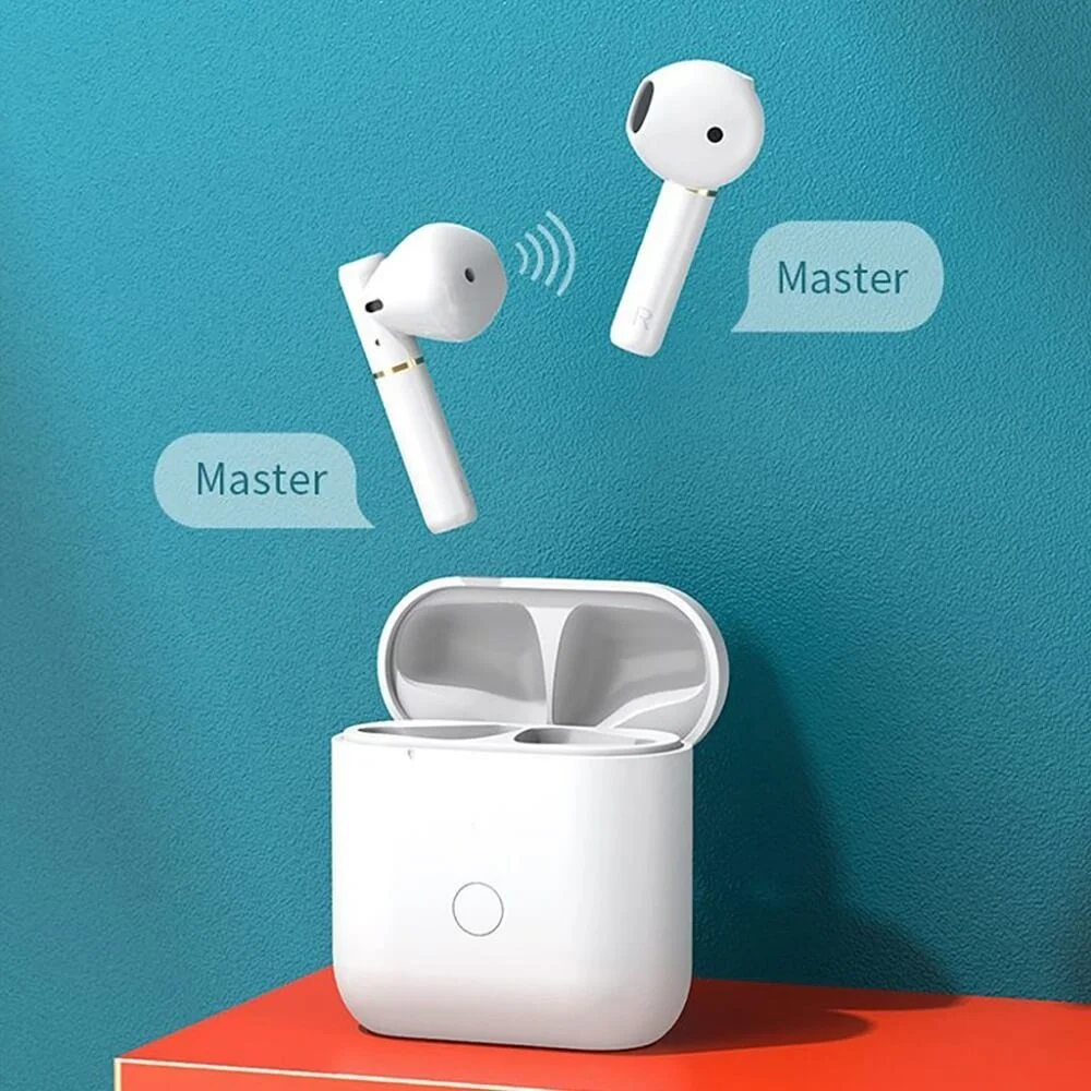 QCY M18 TWS Wireless Half In-Ear Earphones ? White