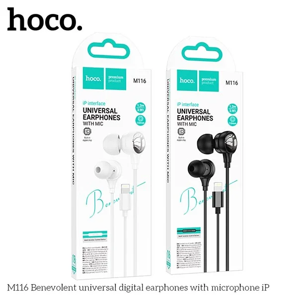Hoco M116 In-Ear Universal Earphones For Type C device