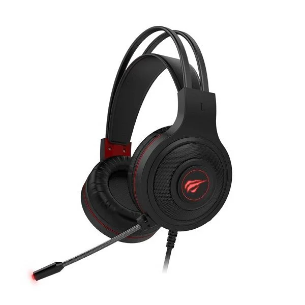 Havit H2011d Breathable Soft Fabric &amp; Memory Foam Wired Gaming Headset with Boom Mic