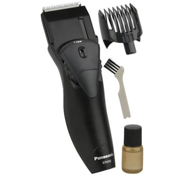 Panasonic Hair Clipper & Trimmer (ER-206)- 12 Step Cutting (2-18 mm)