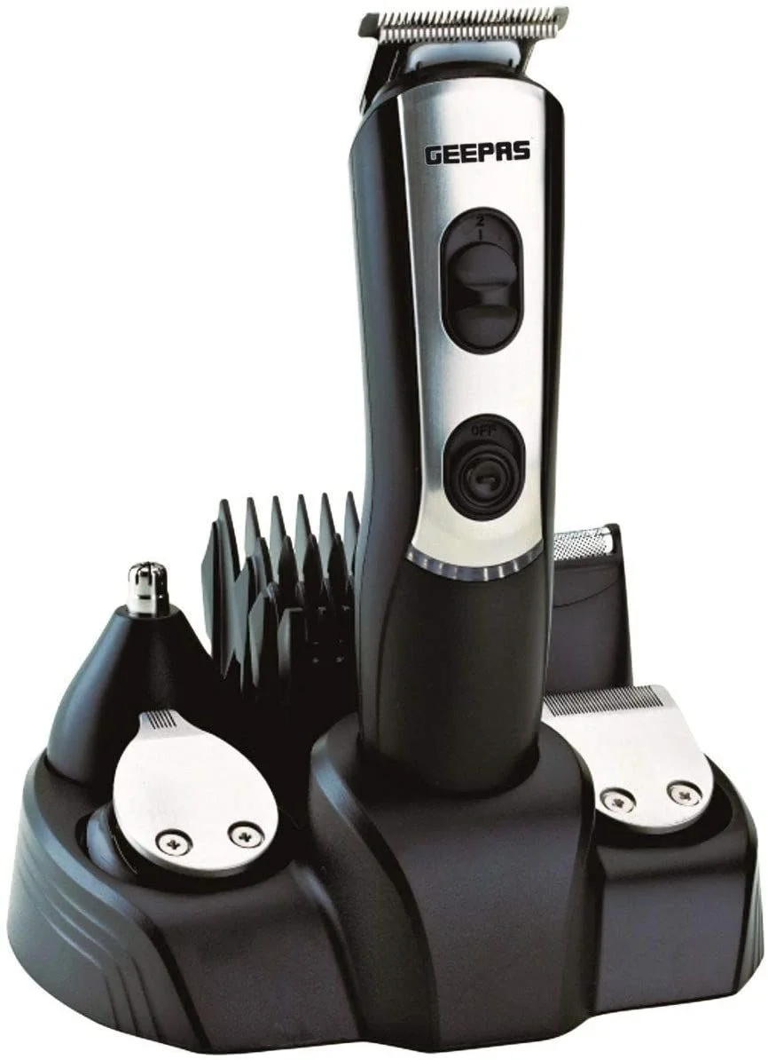 Geepas Rechargeable 9-in-1 Trimmer GTR8612