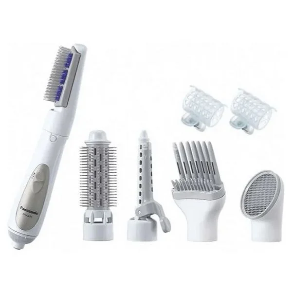 Panasonic EH-KA81 Hair Styler With 6 attachments, Curler, Straightener & Dryer