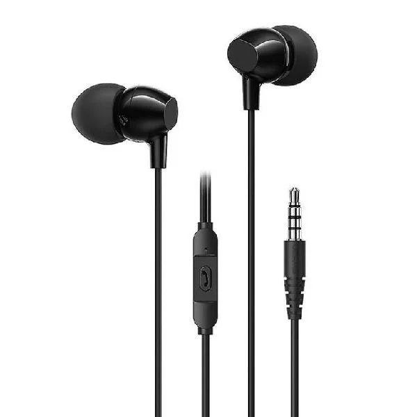 USAMS US-SJ594 EP-47 3.5mm In-Ear Earphone- Black Color