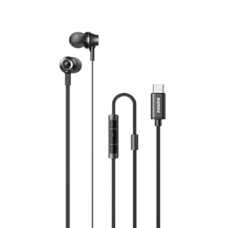 REMAX RM-610DA Type-C Metal Wired In Ear Earphone