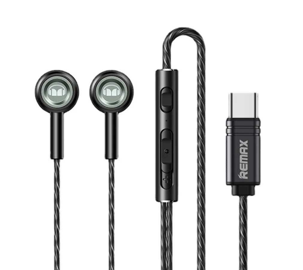 REMAX RM-598a Type-C Metal Wired Earphone