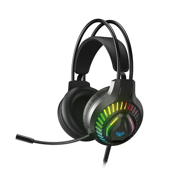 AULA S605 3.5 mm Wired RGB Gaming Headphone